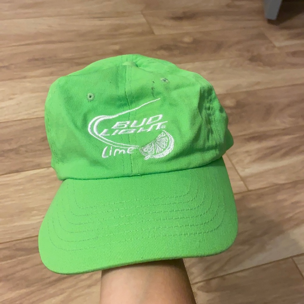 Bud Light Lime hat - lime green